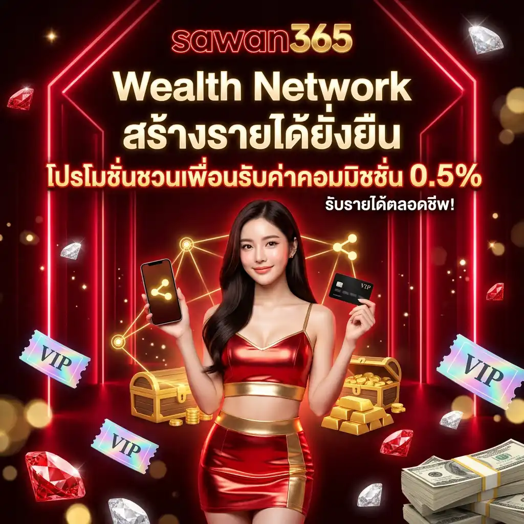 4: Wealth Network สร้างรายได้ยั่งยืน โปรโมชั่น ชวนเพื่อนรับค่าคอมมิชชั่น 0.5% ตลอดชีพ